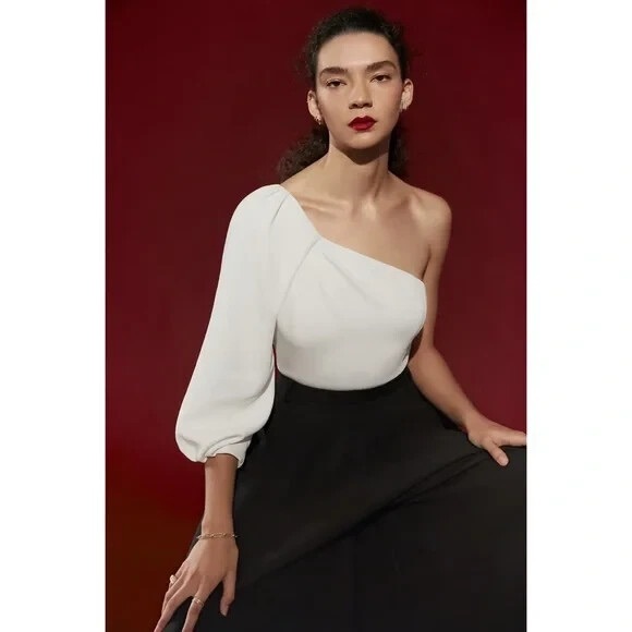 Goop G. Label Celina one-shoulder top - Picture 1 of 4